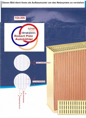 Triumph TR2, TR3, TR4, Kühler Überholung, Wasserkühler Netzerneuerung - ST Netz