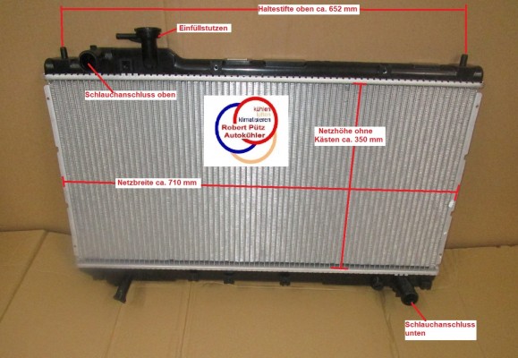 Kühler, Wasserkühler, Toyota RAV 4 (I), Typ SXA1 , Schalter