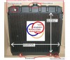 Wasserkühler Kühler mit Thermoschaltergewinde,  Mercedes / 8 W115, 200 - 220 Benziner & Diesel (027)