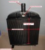 Kühlerüberholung, Kühler / Wasserkühler Netzerneuerung für Tecker / Stapler