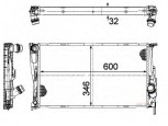 Kühler, Wasserkühler, BMW, E90, E91, E92, E93 318 - 320 Diesel