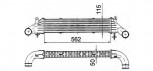 Ladeluftkühler OE, Mercedes R170, SLK Kompressor 200 & 230