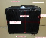 Wasserkühler, Kühler Überholung für MERCEDES W112 zu 1125000303