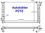 KÜHLER, Wasserkühler, BMW Mini Cooper S, Benziner, Schalter