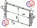 KÜHLER, Wasserkühler, Smart Roadstar 0,7 L, ab 04.2003
