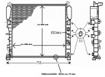 Wasserkühler, Kühler Erstausrüster, Mercedes W211, S211, C219, CDI & Benzin