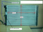 Kühler, Wasserkühler, VW Golf 2, VW Passat, Jetta, Scirocco u.v.