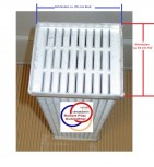 Aluminium - Wasserkühlernetz Sonderanfertigung