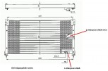 Kondensator, Klimakondensator, & TR, Honda Accord, Rover 600