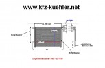 Kondensator, Klimakondensator, BMW E46, Benziner, 316 - 330