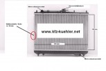 KÜHLER, Wasserkühler m Deckel, Mazda 323, C, BG, BF, Schalter