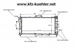 KÜHLER, Wasserkühler, Mazda 323, BA & BJ , Schaltgetriebe