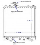 KÜHLER, Wasserkühler, OPEL AGILA (H00), 1,0 & 1,2L ab. 09.00-
