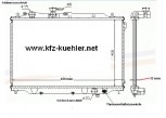 KÜHLER, Wasserkühler, Mazda 626 GD, Ford Probe 1,  Schaltgetriebe