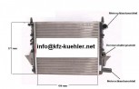 KÜHLER, Wasserkühler, Renault Twingo, 1,2 L, ab 96 BJ., Typ C06