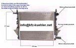KÜHLER, Wasserkühler, Renault Twingo, 1,2 L, ab 96 BJ., Typ C06