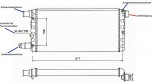 Kühler, Wasserkühler, Fiat Seicento, Fiat Cinquecento, Fiat Pand