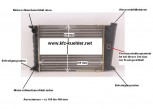 Kühler, Wasserkühler, VW Golf, VW Scirocco, mit EinfüllBehälter