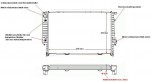 KÜHLER, Wasserkühler, BMW E32, 2,5 TDS, Schalter & Automatik, 17112244543
