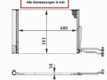 Kondensator, Klimakondensator mit Trockner, BMW Mini Diesel
