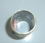 Adapterflansch 38mm mit M22*1,5 Gewinde