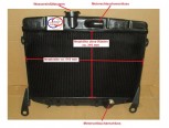 Kühlerüberholung, Netzerneuerung, Instandsetzung, Kühler für  Alfa Romeo Spider