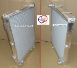 Vollaluminium KÜHLER, ALU Wasserkühler verschweißt, Audi, 80, 90, Coupe, Cabriolet, Quattro, Automatik