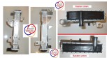 NR Zusatzwasserkühler, Wasserkühler, Kühler, Audi A4, Audi S4, B6 & B7, rechte Seite