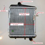 OE Zusatzwasserkühler, Wasserkühler, Kühler, Audi A4 RS4, B6, rechte Seite