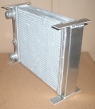 Aluminium Kühler, Wasserkühler Sonderanfertigung, Komplett NEUAUFBAU