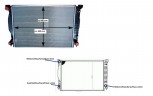 KÜHLER, Wasserkühler, Audi A4, 3,0 - 3,2L, B6, Schalter m. Klima