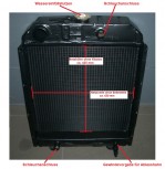 Traktor Kühler, Wasserkühler Generalüberholung & NEUAUFBAU ihres Altteiles