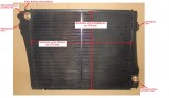 Kühler Wasserkühler NEUAUFBAU / Netzerneuerung, BMW E9, E12, E24, E23, Schaltgetriebe ohne Klima