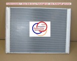 Kühler, Wasserkühler, BMW 5 er, E60, E61, 520 bis 530, Benziner / Automatik