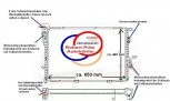 Kühler, NR Wasserkühler, BMW E38, BMW E39, Diesel, TDS