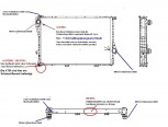 Kühler, Wasserkühler OE, BMW E38, BMW E39, Schaltgetriebe, Klima zu 17111436062