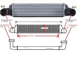 Ladeluftkühler NR, BMW 3er E46 1,8 D - 3,3 D & BMW X3 E83 2,0 D - 3,0 D