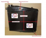 Wasserkühler/ Kühler Überholung Borgward Lloyd Arabelle 30161301 - 00