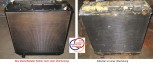 Bagger, Kühler Netzerneuerung, Wasserkühler Überholung / NEUAUFBAU ihres Altkühlers