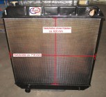 Bagger, Kühler Netzerneuerung, Wasserkühler Überholung / NEUAUFBAU ihres Altkühlers