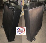 Bagger, Kühler Netzerneuerung, Wasserkühler Überholung / NEUAUFBAU ihres Altkühlers