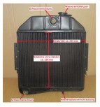 Kühlerüberholung, Netzerneuerung, Instandsetzung, Kühler, Opel Bedford CA