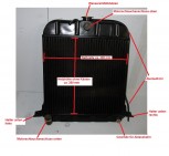 Wasserkühler/ Kühler Überholung Borgward Isabella