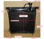 Wasserkühler ST Netzerneuerung / Kühler Überholung > Borgward Goliat