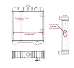 KÜHLER Wasserkühler CASE, IH / IHC > 5120, 5130, 5140, 5150, 5220, 5230, 5240, 5250