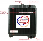 KÜHLER Wasserkühler CASE, IH / IHC > 5120, 5130, 5140, 5150, 5220, 5230, 5240, 5250