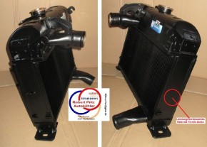 Kühler Neuaufbau, Wasserkühler Netzerneuerung mit Leistungsverbesserten Netz, DKW 1000, DKW Munga, DKW