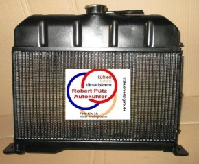 Kühler Neuaufbau, Wasserkühler Netzerneuerung mit Leistungsverbesserten Netz, DKW 1000, DKW Munga, DKW