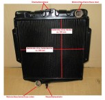 Kühlerüberholung, Kühler Wasserkühler, Datsun 280ZX, Datsun Fairlady, Netzerneuerung