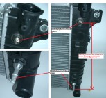 Kühler, Wasserkühler, Dodge, Pickup, RAM 3,9 - 5,9 bis 2001